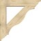 Ekena Millwork Funston Traditional Rough Sawn Bracket w/ Offset Brace, Douglas Fir, 8"W x 40"D x 40"H BKT0806X40X40FST01RDF - alternate 4
